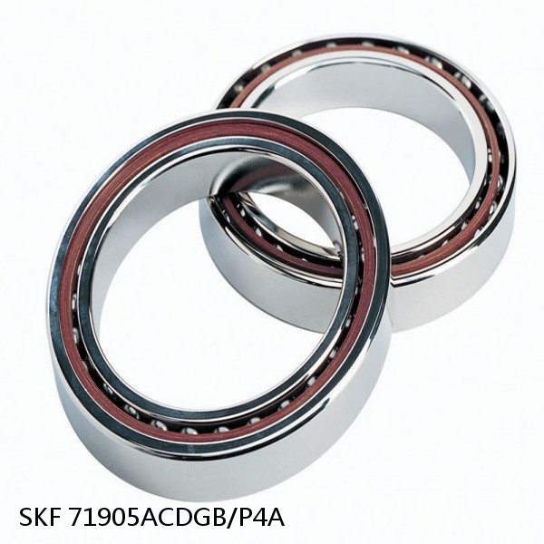 71905ACDGB/P4A SKF Super Precision,Super Precision Bearings,Super Precision Angular Contact,71900 Series,25 Degree Contact Angle